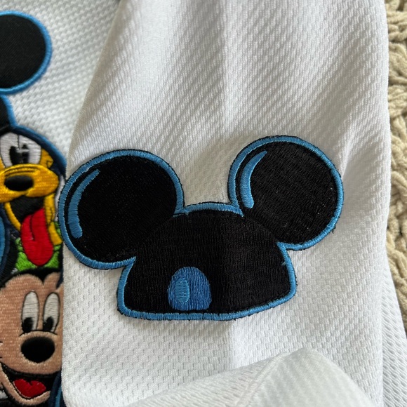 Walt Disney World Kids Jersey Mickey Mouse Goofy Stitch Pluto Donald Duck Size 6 - Picture 8 of 11